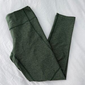 Outdoor Voices Green Stretch Leggings
